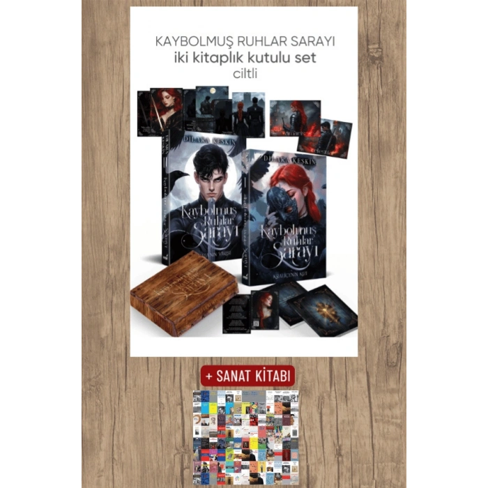 Sanat Kitabı + Kaybolmuş Ruhlar Sarayı Seti - 2 Kitap (Ciltli) / Dilara Keskin