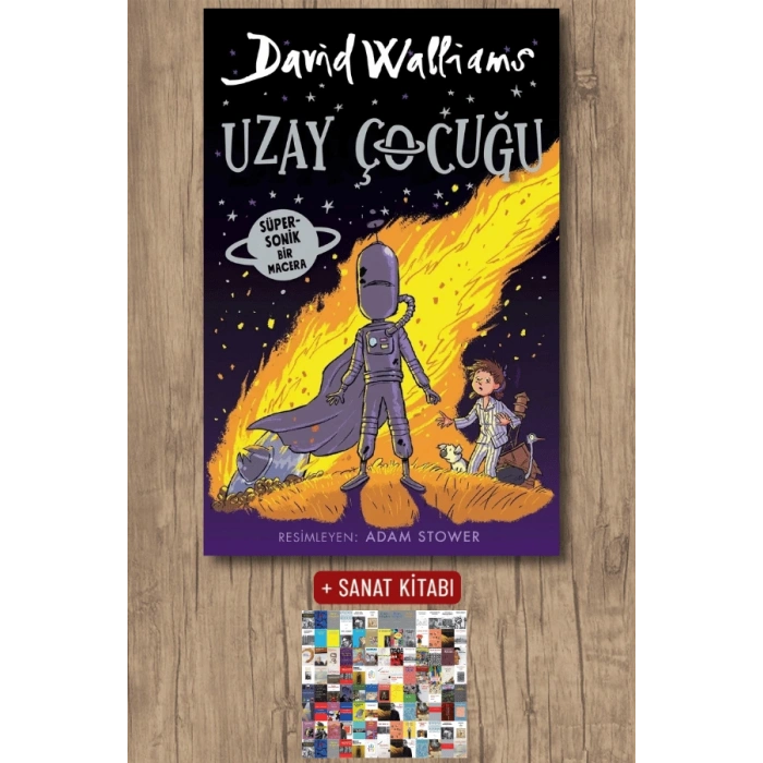 Sanat Kitabı + Uzay Çocuğu Süper / David Walliams