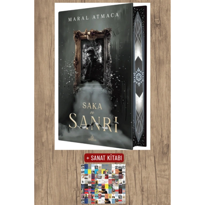 Sanat Kitabı + Saka ve Sanrı 3 (Ciltli - Yan Boyamalı) / Maral Atmaca