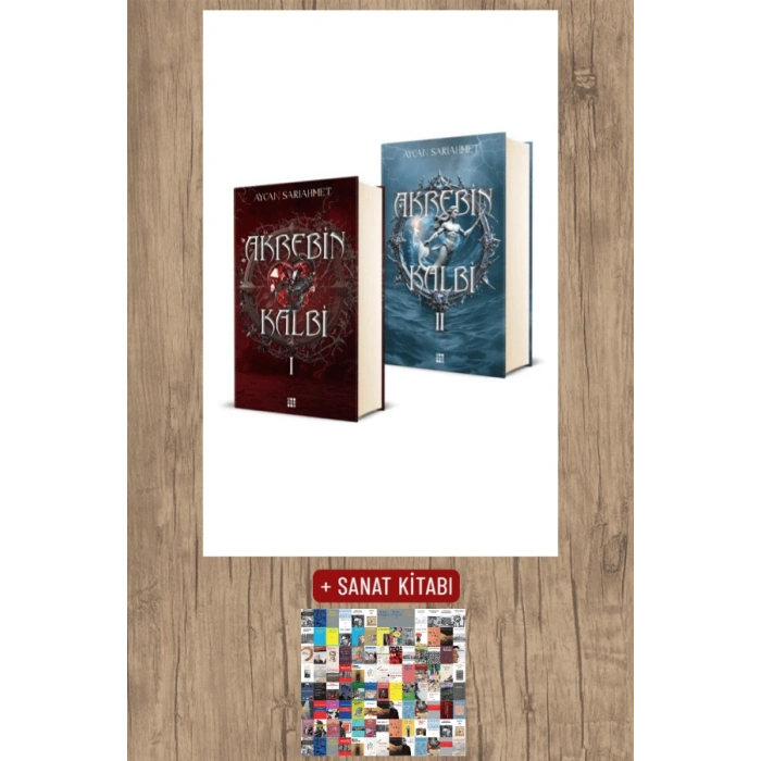 Sanat Kitabı + Akrebin Kalbi - 2 Kitap Takım (Ciltli) / Aycan Sarıahmet