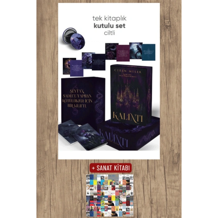 Sanat Kitabı + Kalıntı (Ciltli Kutulu Set) / Ceren Melek