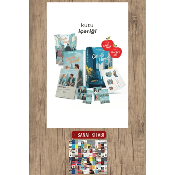 Sanat Kitabı + Çalıntı Hayat 1 (Hediyeli Kutu - Ciltli) / Meryem Nart
