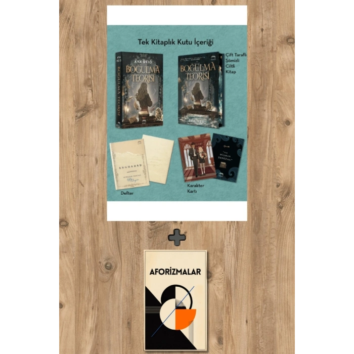 Sanat Kitabı + Boğulma Teorisi Özel Baskı Kutulu Set (Ciltli - Yan Boyamalı) / Ava Reid