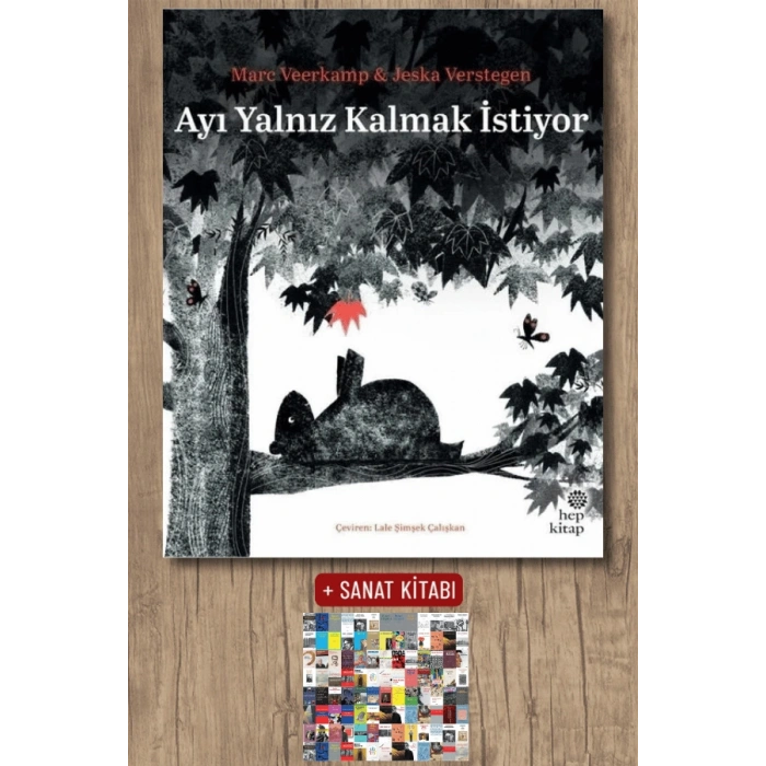 Sanat Kitabı + Ayı Yalnız Kalmak İstiyor / Marc Veerkamp