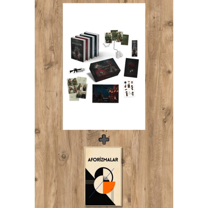 Kazazede Serisi (4’lü Ciltli - Kutulu Set)