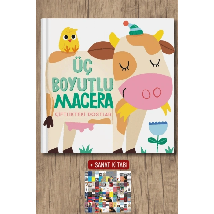 Üç Boyutlu Macera - Çiftlikteki Dostlar (Ciltli)