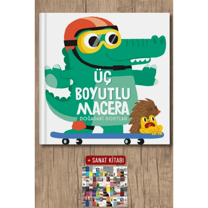 Üç Boyutlu Macera - Doğadaki Dostlar (Ciltli)