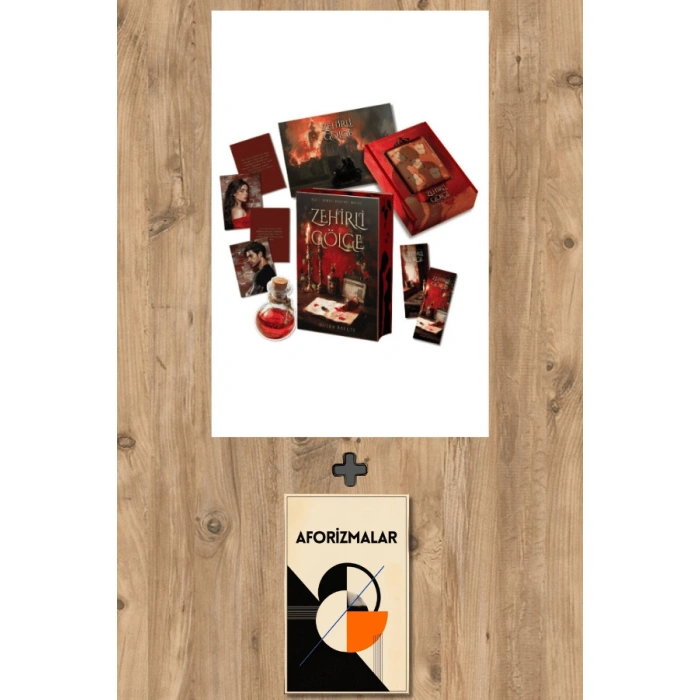 Sanat Kitabı + Zehirli Gölge (Ciltli - Yan Boyamalı Özel Kutulu Set) / Buşra Balçık