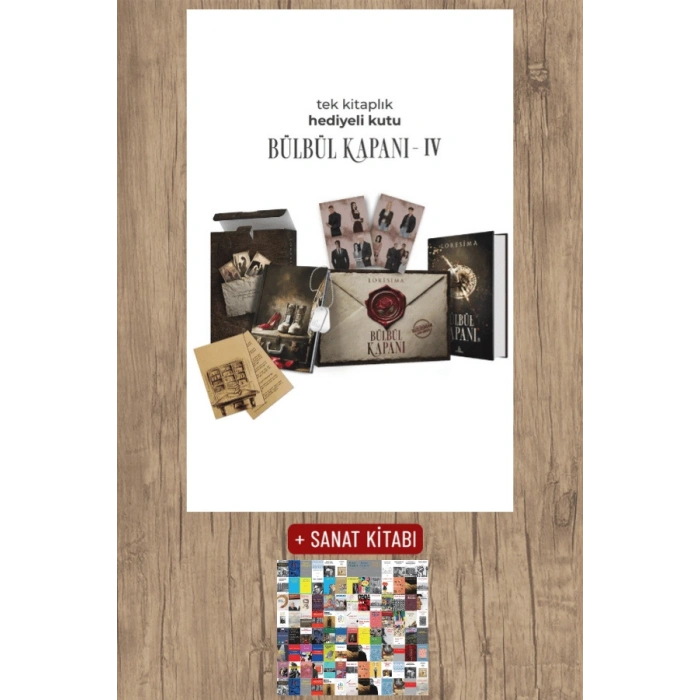Sanat Kitabı + Bülbül Kapanı 4 (Ciltli - Tek Kitaplık Hediyeli Kutu) / Loresima