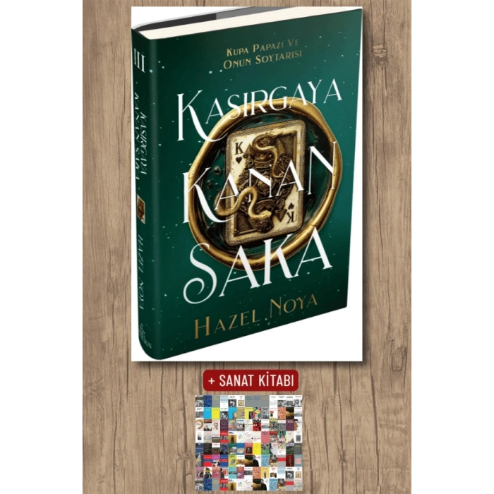 Sanat Kitabı + Kasırgaya Kanan Saka 3 (Ciltli) / Hazel Noya