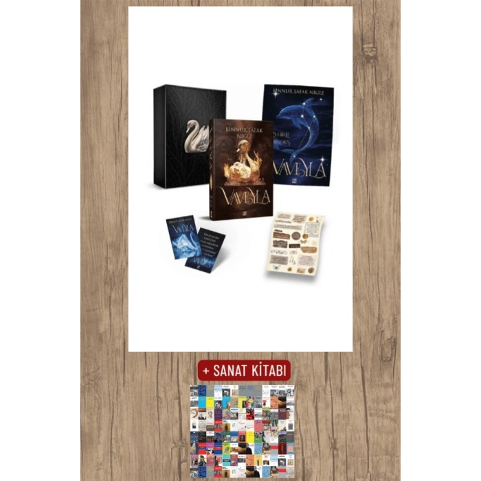 Sanat Kitabı + Vaveyla 3 - Zehirli Ekinoks (Kutulu - Ciltli) / Binnur Şafak Nigiz