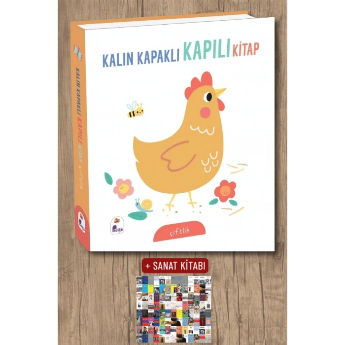 Sanat Kitabı + Kalın Kapaklı Kapılı Kitap - Çiftlik (Ciltli) / Kolektif