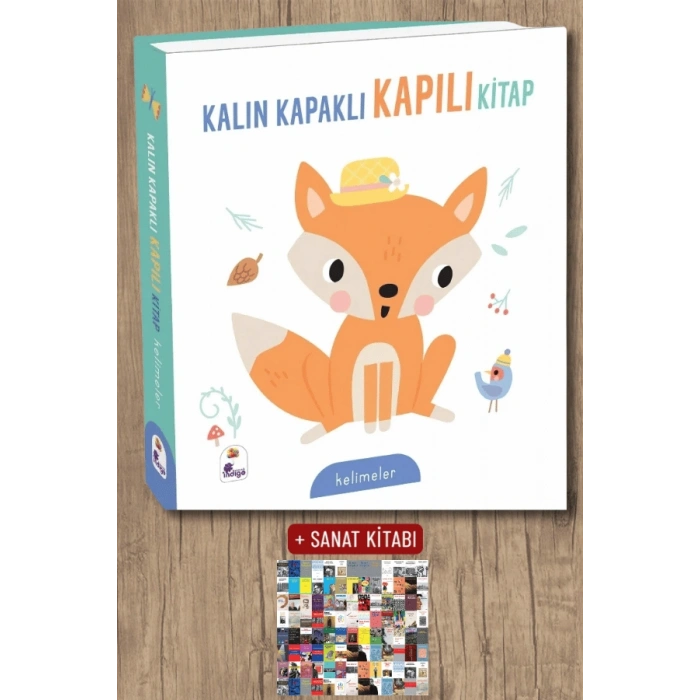 Sanat Kitabı + Kalın Kapaklı Kapılı Kitap - Kelimeler (Ciltli) / Kolektif
