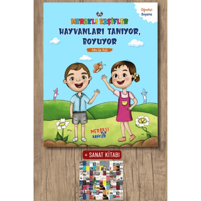 Meraklı Kaşifler Hayvanları Tanıyor,Boyuyor