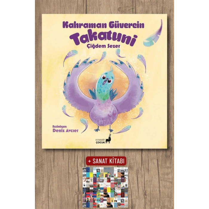 Kahraman Güvercin Takatuni / Çiğdem Sezer + Sanat Kitabı