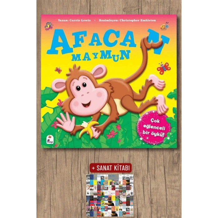 Sanat Kitabı + Afacan Maymun / Carrie Lewis