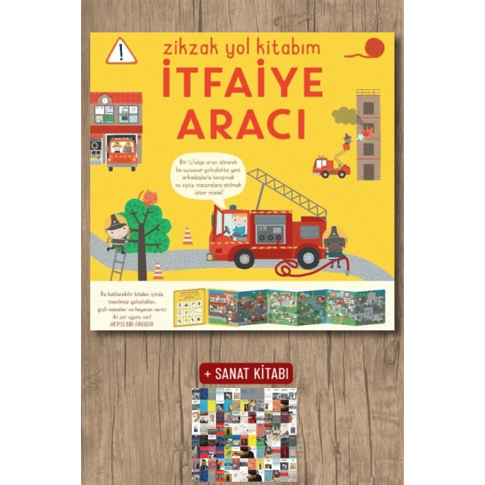 Sanat Kitabı + Zikzak Yol Kitabım – İtfaiye Aracı / Kolektif