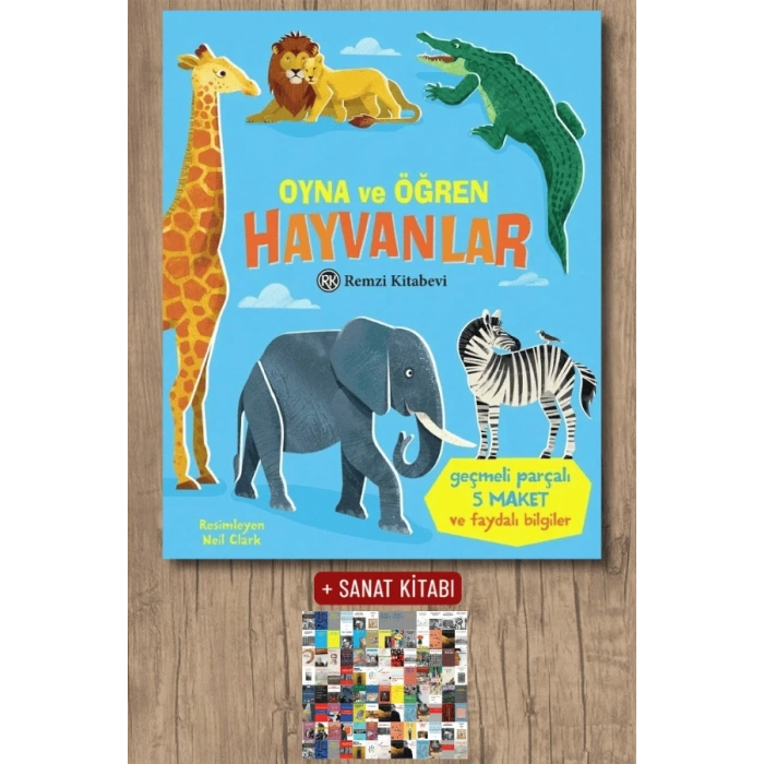 Oyna ve Öğren - Hayvanlar (Ciltli)