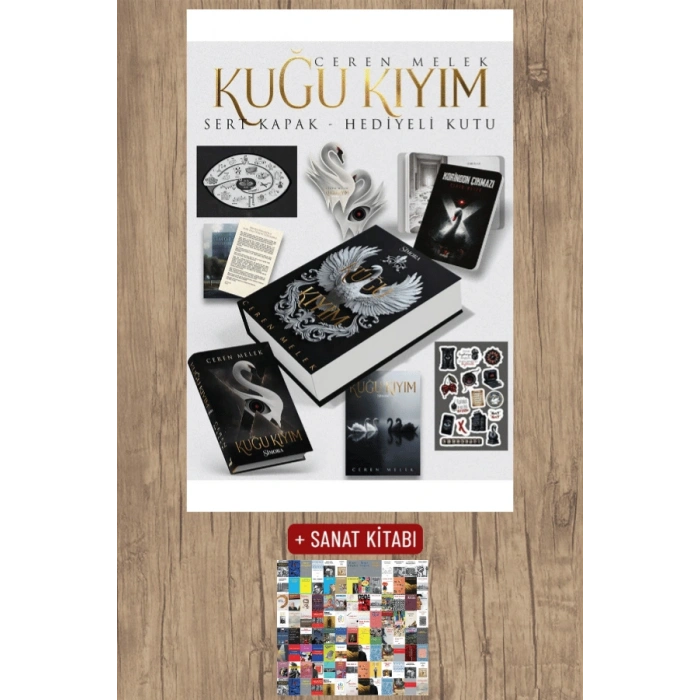Sanat Kitabı + Kuğu Kıyım - Simora (Ciltli - Kutulu) / Ceren Melek