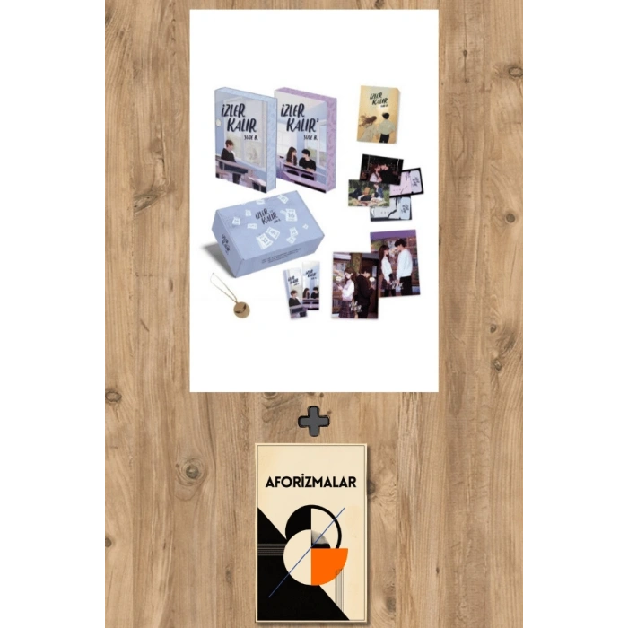 İzler Kalır 1 ve 2 (Ciltli - Kenar Boyamalı Kutu Set)