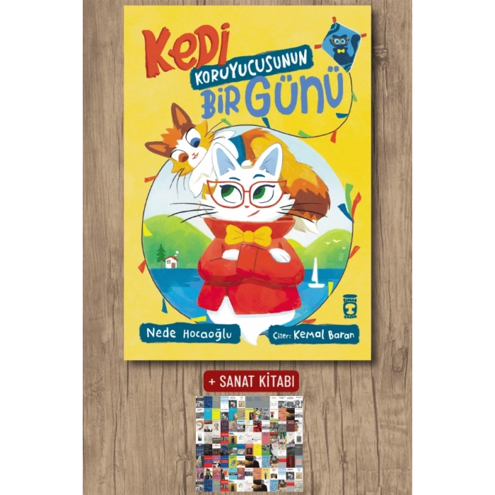 Kedi Koruyucusunun Bir Günü / Nede Hocaoğlu + Sanat Kitabı