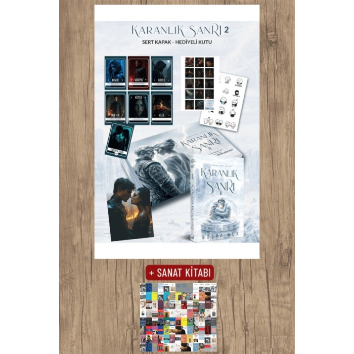 Sanat Kitabı + Karanlık Sanrı 2  (Ciltli - Hediyeli Kutu) / Büşra Nur