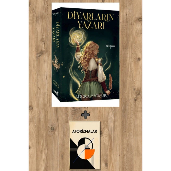 Sanat Kitabı + Diyarların Yazarı – Wisteria 4 / Adora Yağmur