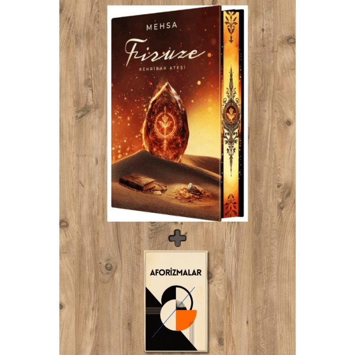Sanat Kitabı + Firuze 1: Kehribar Ateşi (Yan Boyamalı - Ciltli) / Mehsa