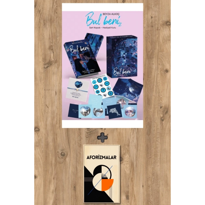 Sanat Kitabı + Bul Beni 2 (Hediyeli Kutulu - Ciltli) / Beyza Alkoç