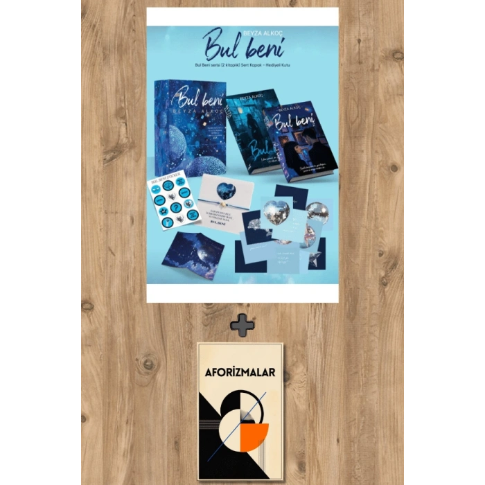 Sanat Kitabı + Bul Beni Serisi - İki Kitaplık Set (Hediyeli Kutulu - Ciltli) / Beyza Alkoç