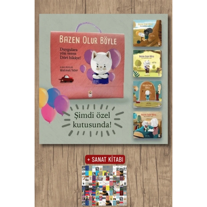 Bazen Olur Böyle Seti - 4 Kitap Takım - Kutulu
