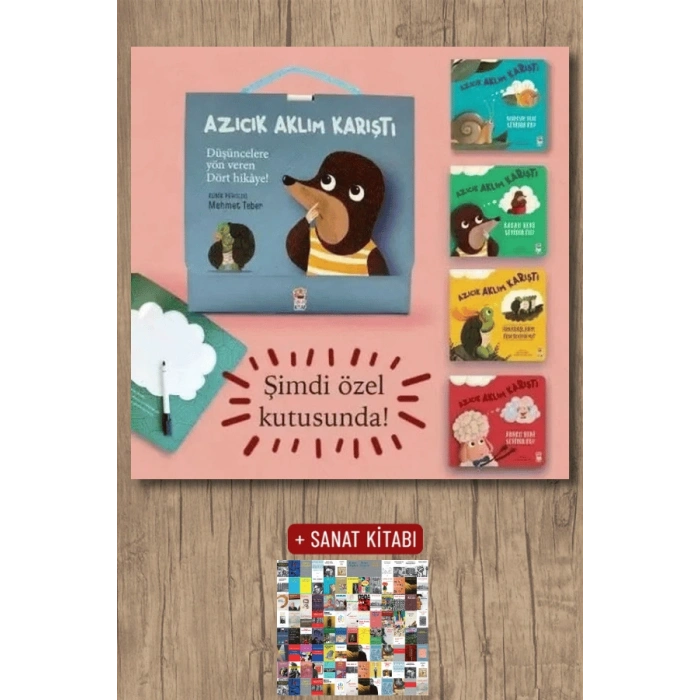 Azıcık Aklım Karıştı Seti - 4 Kitap Takım - Kutulu