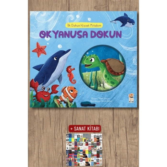 İlk Dokun Hisset Kitabım - Okyanusa Dokun