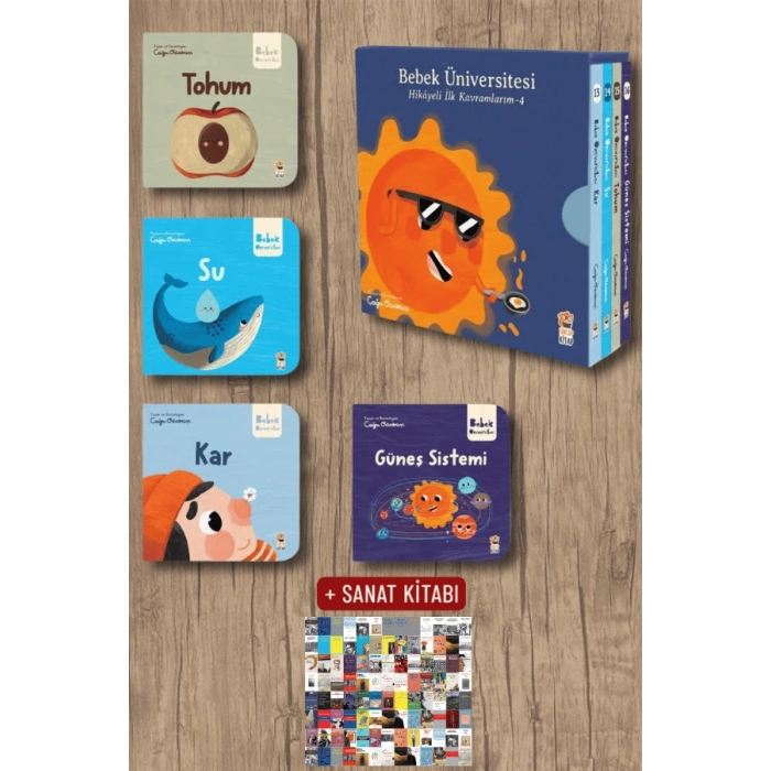Bebek Üniversitesi 4 Seti - 4 Kitap Takım
