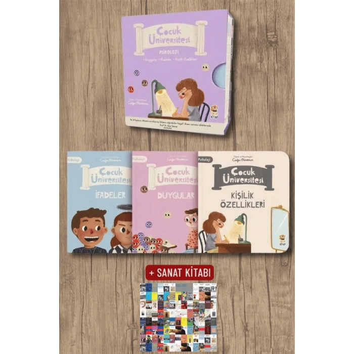 Çocuk Üniversitesi Psikoloji Set (3 Kitap)
