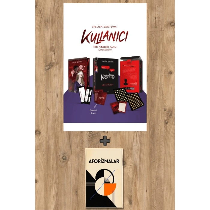 Kullanıcı - Tek Kitaplık Yan Boyamalı Kutu (Ciltli)