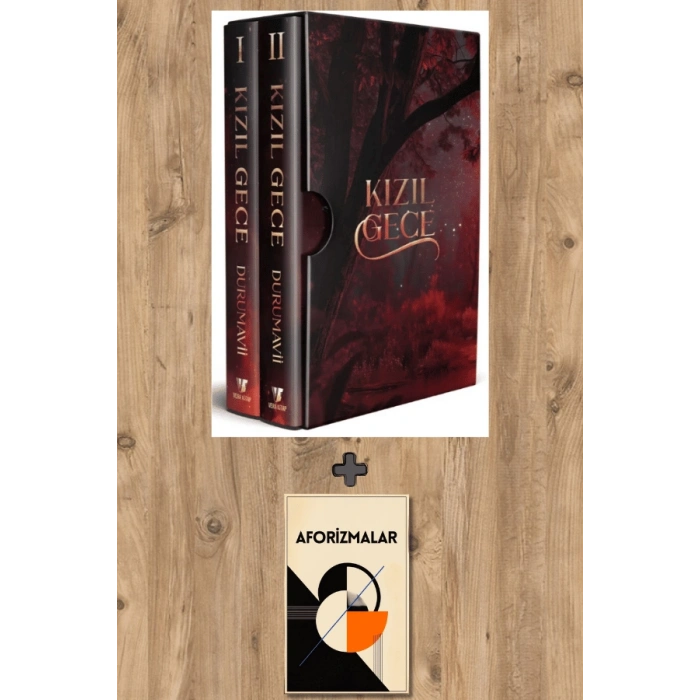 Sanat Kitabı + Kızıl Gece İkili Kutulu Set (Ciltli) / DuruMavii