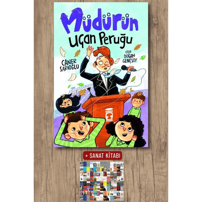 Müdürün Uçan Peruğu / Caner Sarıoğlu + Sanat Kitabı