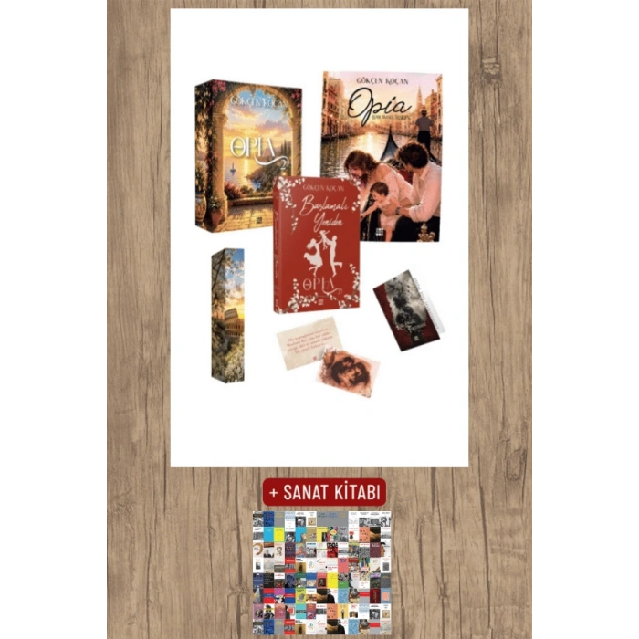 Sanat Kitabı + Opia 2 - Başlamalı Yeniden (Ciltli - Kutulu) / Gökçen Koçan