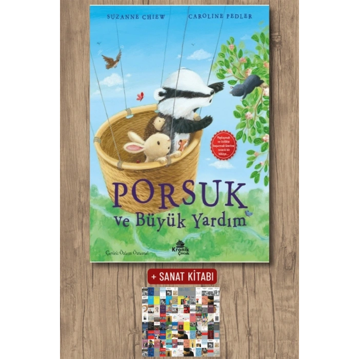 Sanat Kitabı + Porsuk ve Büyük Yardım / Suzanne Chiew
