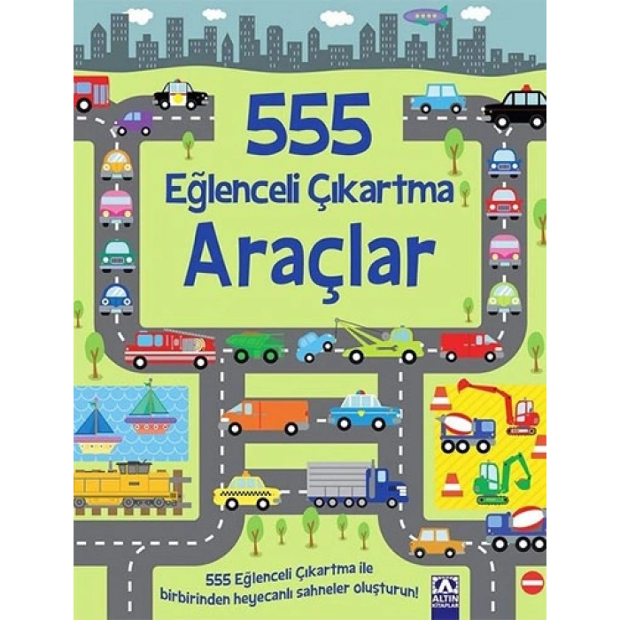 555 Eğlenceli Çıkartma - Araçlar