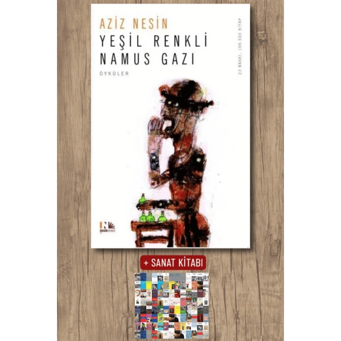 Sanat Kitabı + Yeşil Renkli Namus Gazı / Aziz Nesin