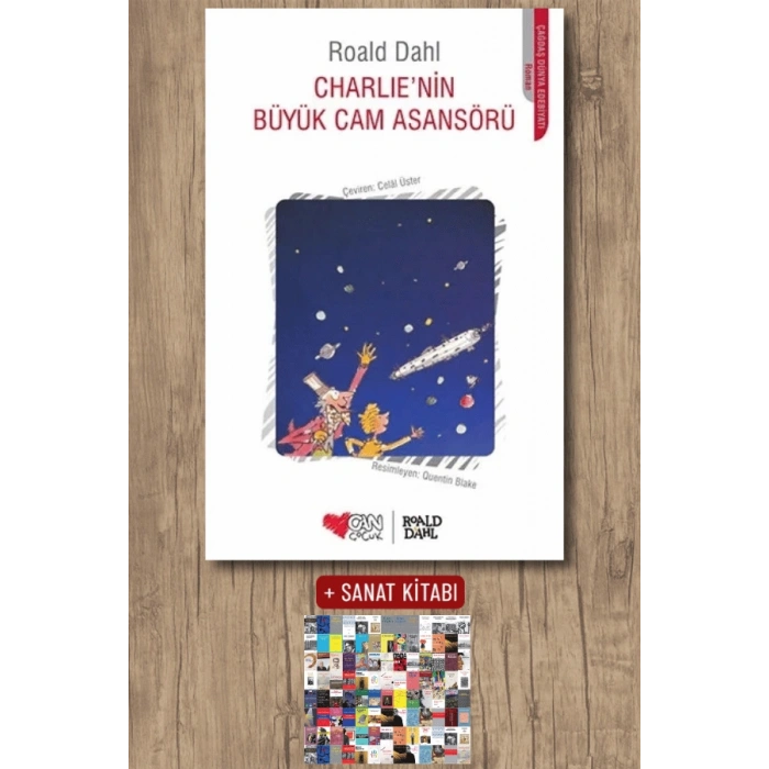 Sanat Kitabı + Charlienin Büyük Cam Asansörü / Roald Dahl