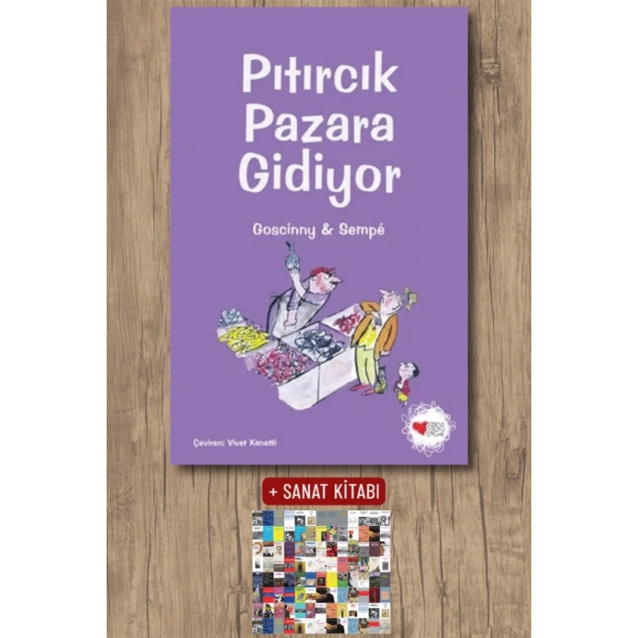Sanat Kitabı + Pıtırcık 7 - Pıtırcık Pazara Gidiyor / Rene Goscinny