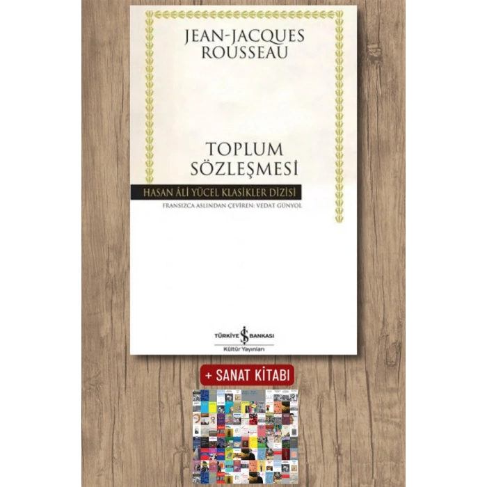 Sanat Kitabı + Toplum Sözleşmesi / Jean Jacques Rousseau