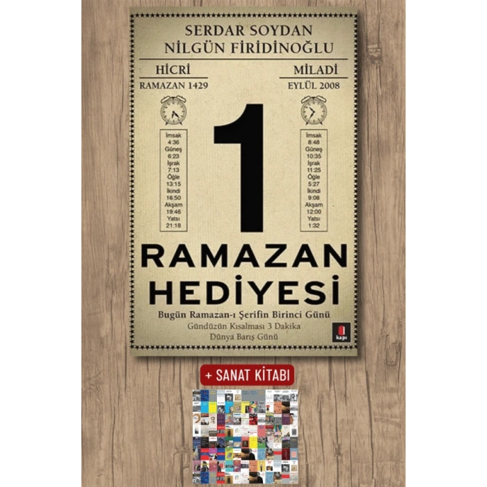 Ramazan Hediyesi / Serdar Soydan + Sanat Kitabı