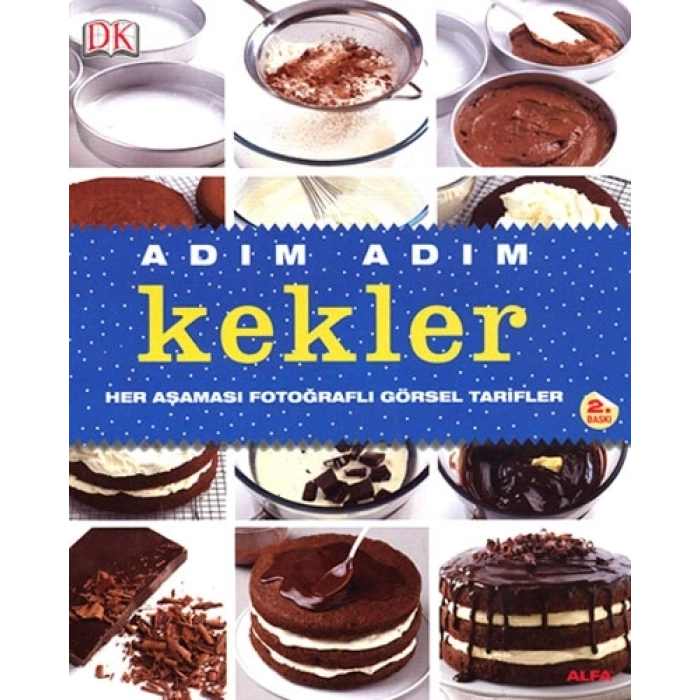 Adım Adım Kekler (Ciltli)