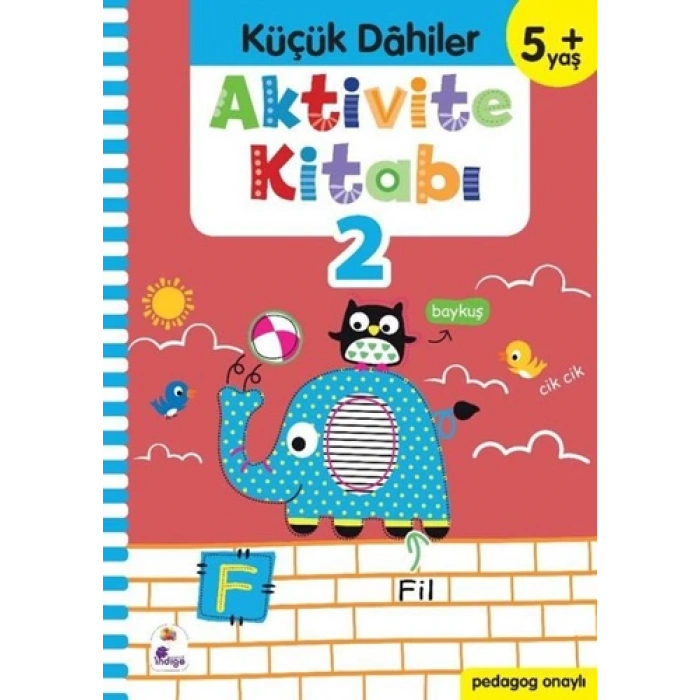 Aktivite Kitabı 2 - Küçük Dahiler 5+Yaş