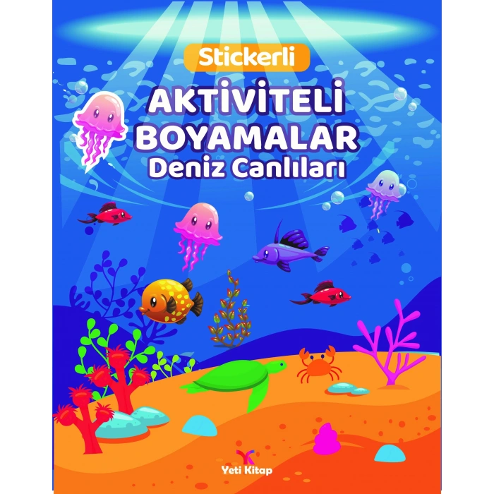 Aktiviteli Boyamalar - Deniz Canlıları
