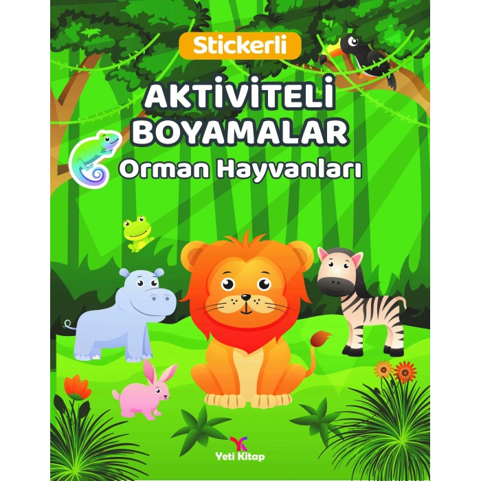 Aktiviteli Boyamalar - Orman Hayvanları